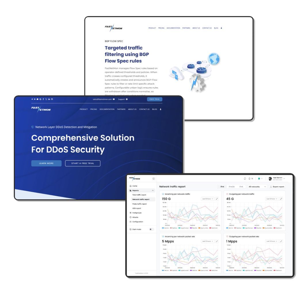 FastNetMon tweet media