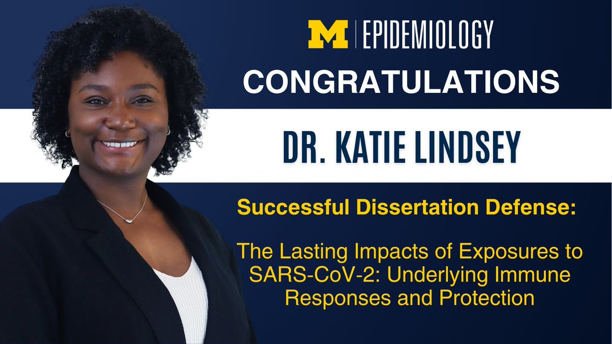 U-M Epidemiology tweet media