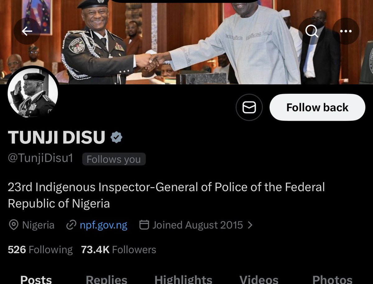 SavvyRinu's tweet image. Hello IGP @TunjiDisu1 

You follow me for some reason even if you know my disposition about the Nigeria Police Force.
You are now IGP. 

The PRO of Delta Police command just sexually harassed me online. What will be done about this?