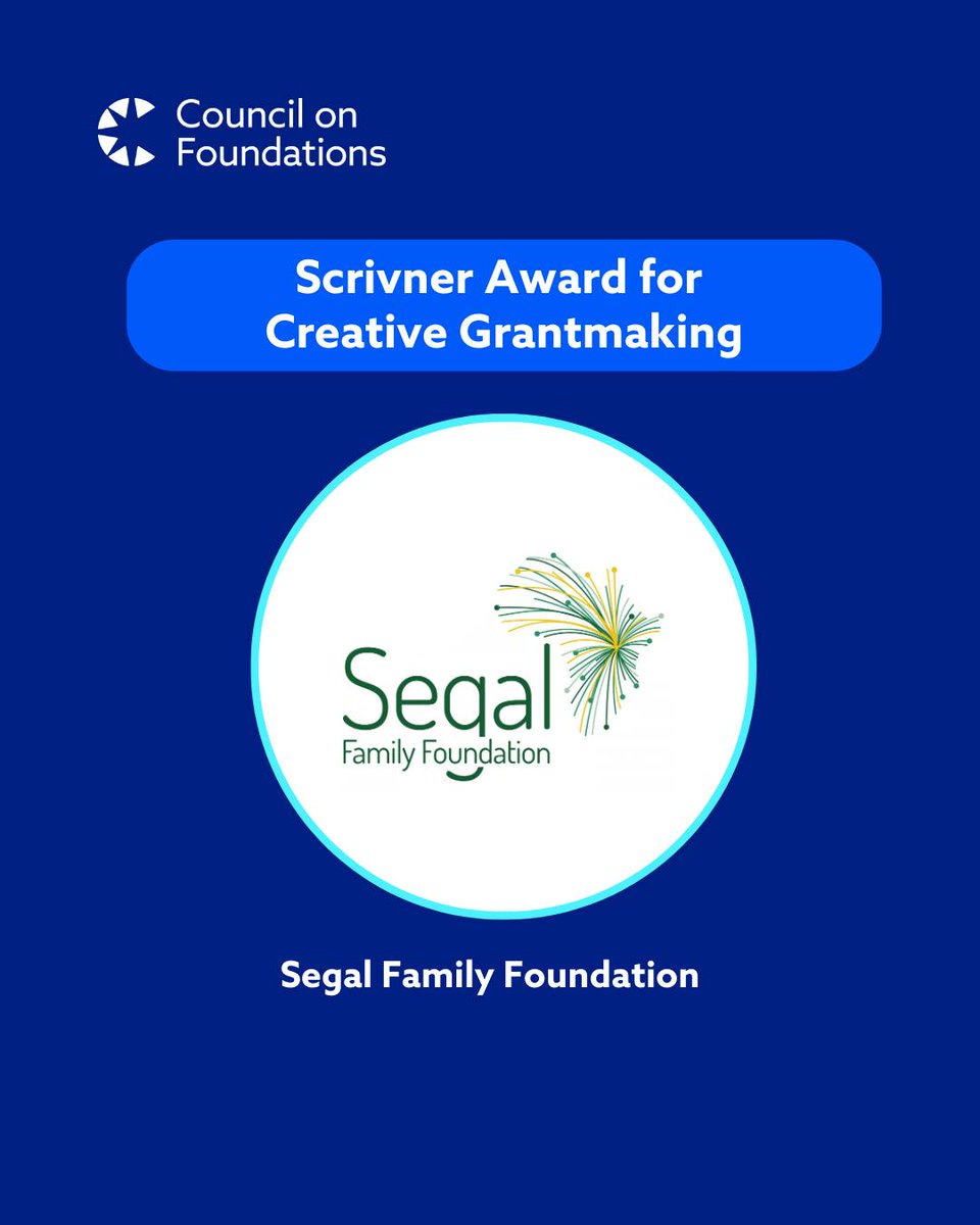 Segal Family Foundation tweet media