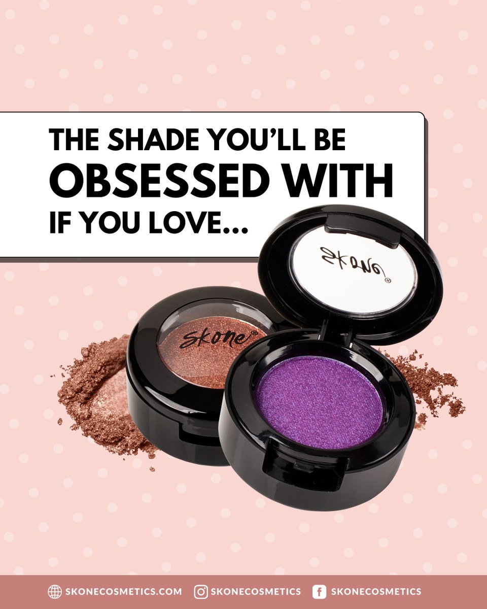 SKONEcosmetics's tweet image. No matter your mood, there’s a Gems Eyeshadow waiting to become your new obsession. 💎

Which shade are you trying first?

#makeupartist #makeupaddict #makeuplover #beautybrand #makeupbrand #cosmeticbrand #crueltyfreemakeup #skonecosmetics