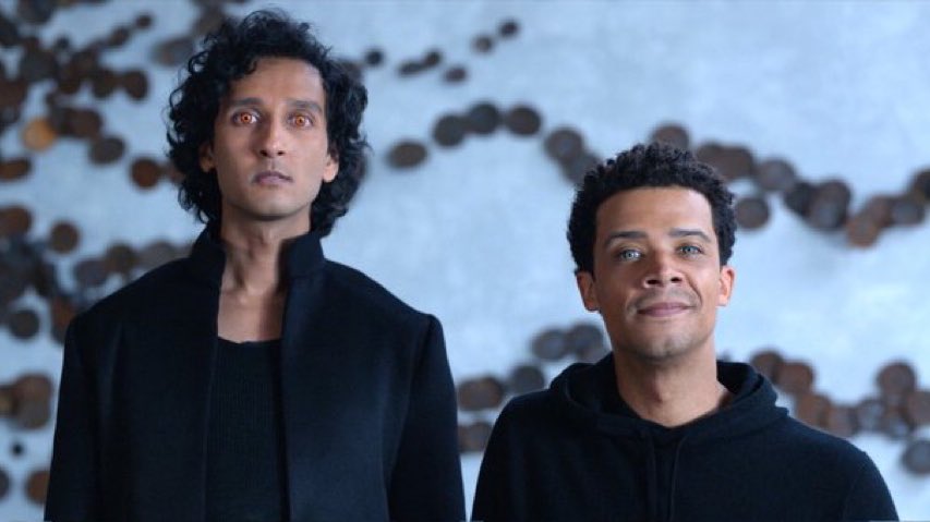 fakerashid's tweet image. sorry but they’re basically the same complexion to me. i know narratively armand is supposed to be darker but like they have very similar shades