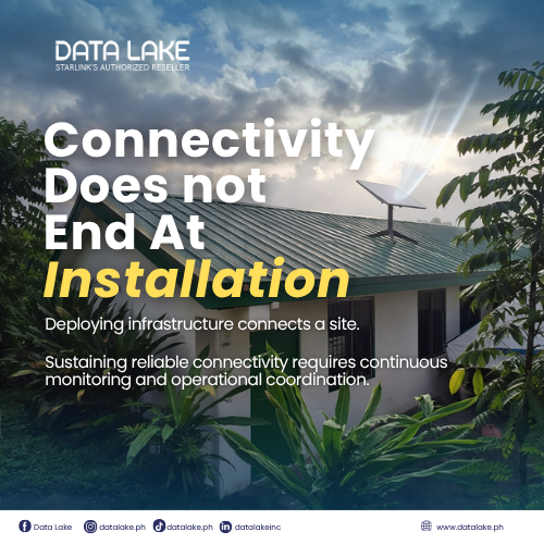 DataLakeInc's tweet photo. 𝗧𝗵𝗲 𝗺𝗼𝗺𝗲𝗻𝘁 𝗮 𝗰𝗼𝗻𝗻𝗲𝗰𝘁𝗶𝗼𝗻 𝗶𝘀 𝗲𝘀𝘁𝗮𝗯𝗹𝗶𝘀𝗵𝗲𝗱 𝗶𝘀 𝗼𝗻𝗹𝘆 𝘁𝗵𝗲 𝗯𝗲𝗴𝗶𝗻𝗻𝗶𝗻𝗴.

Learn more: https://t.co/LDCKwjwkLT

#DigitalInfrastructure #SatelliteConnectivity #LEOConnectivity #PublicConnectivity #AccessToPossibilities #DataLakePH https://t.co/lsNO8mKa1i