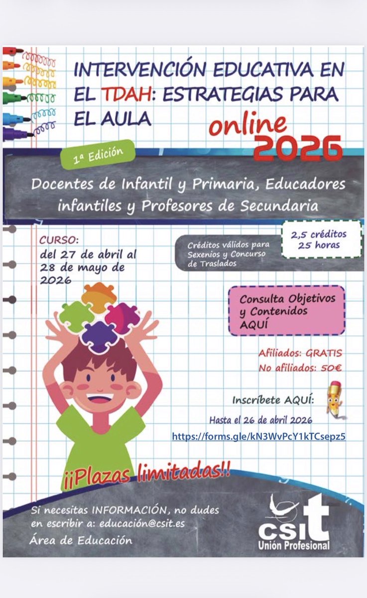 Docentes de Madrid - CSIT UNIÓN PROFESIONAL tweet media