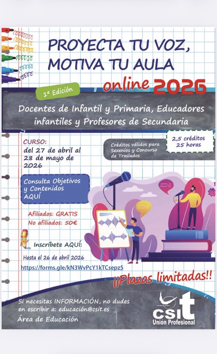 Docentes de Madrid - CSIT UNIÓN PROFESIONAL tweet media