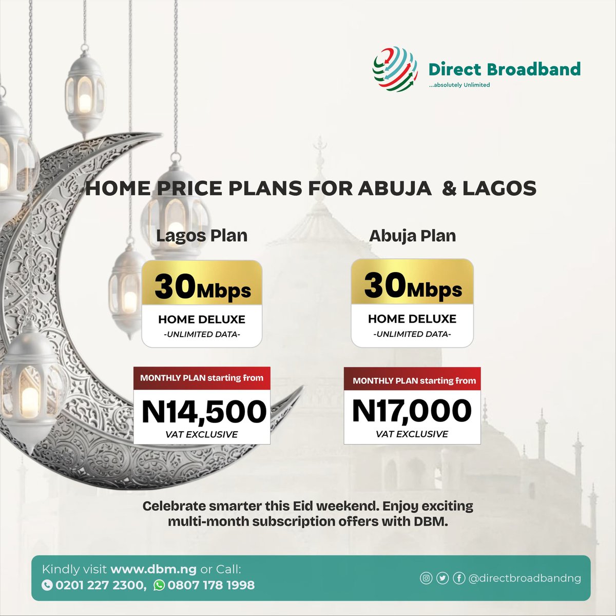 Direct Broadband Nigeria tweet media