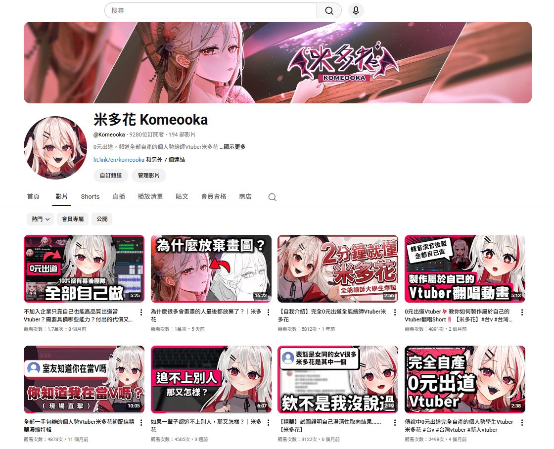 米多花 Komeooka♦️0元出道繪師Vtuber 繪圖委託開放中 tweet media