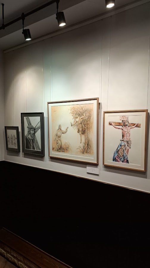 EspacioYvium's tweet photo. Ayer, 19 de marzo, inauguramos una #exposición 𝗲𝗻 𝗘𝘀𝗽𝗮𝗰𝗶𝗼 𝗬𝘃𝗶𝘂𝗺, 𝗱𝗲 𝗹𝗮 𝗺𝗮𝗻𝗼 𝗱𝗲𝗹 𝗮𝗿𝘁𝗶𝘀𝘁𝗮 𝗹𝗲𝗼𝗻𝗲́𝘀 𝗟𝘂𝗶𝘀 𝗠𝗶𝗴𝘂𝗲𝗹 𝗥𝗼𝗯𝗹𝗲𝘀 𝗚𝗮𝗿𝗰𝗶́𝗮.

Os invitamos a venir y descubrirla en Espacio Yvium. 

#LeonEsp #SemanaSantaLeon #Arte https://t.co/fG1SrfMOSh