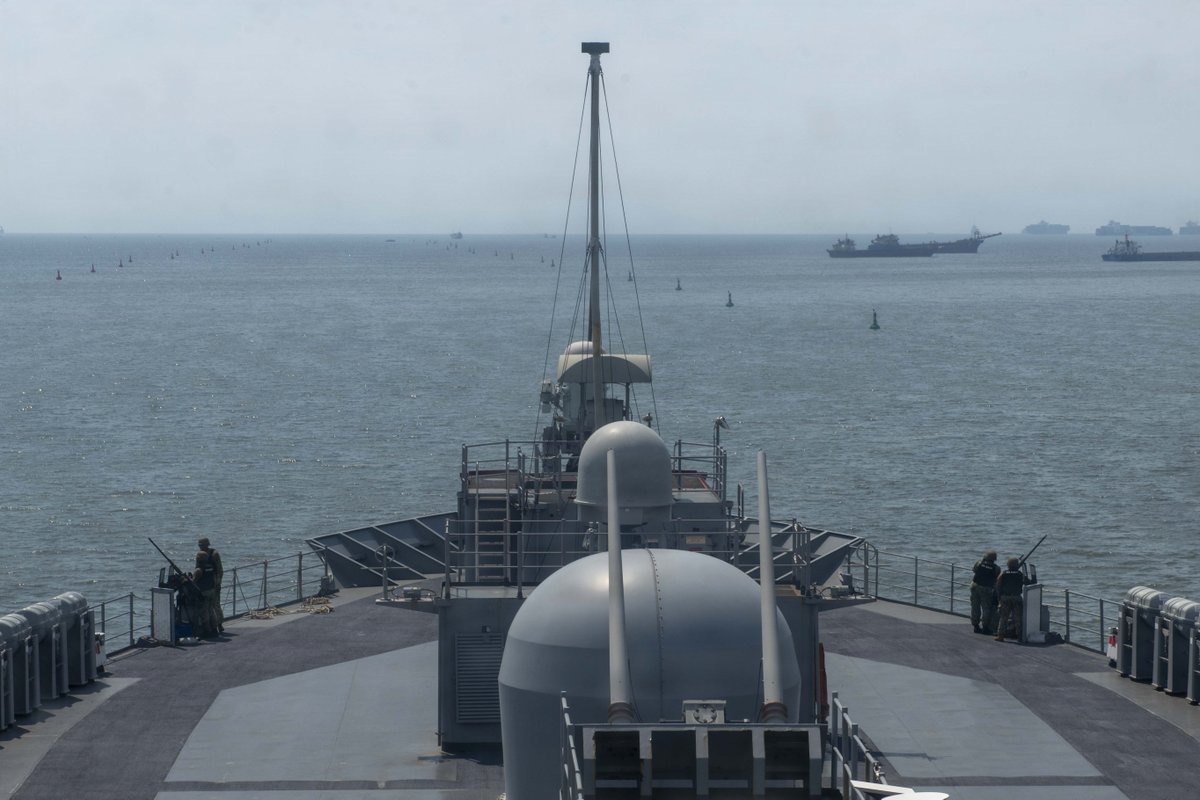 Salamat po, Manila! 

U.S. 7th Fleet flagship USS Blue Ridge (LCC 19) departs Manila, Philippines, following a scheduled port visit, March 20, 2026. 

Read more: https://t.co/mrj6ypcErS
#AlliesAndPartners | #US7thFleet https://t.co/uZHYQial2y
