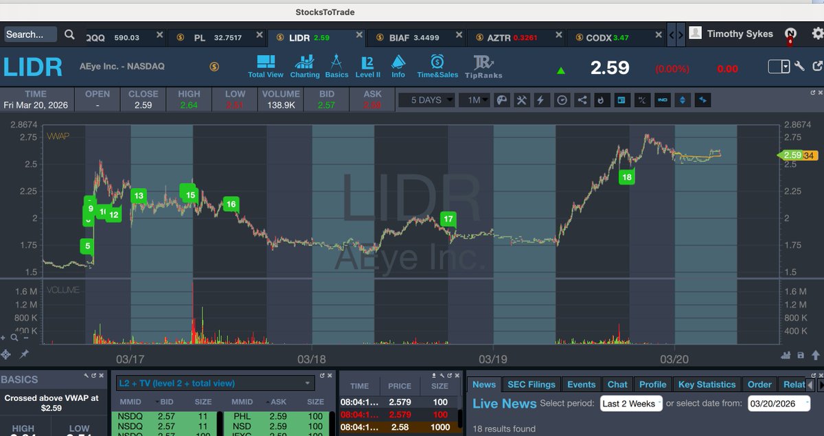 Timothy Sykes tweet media