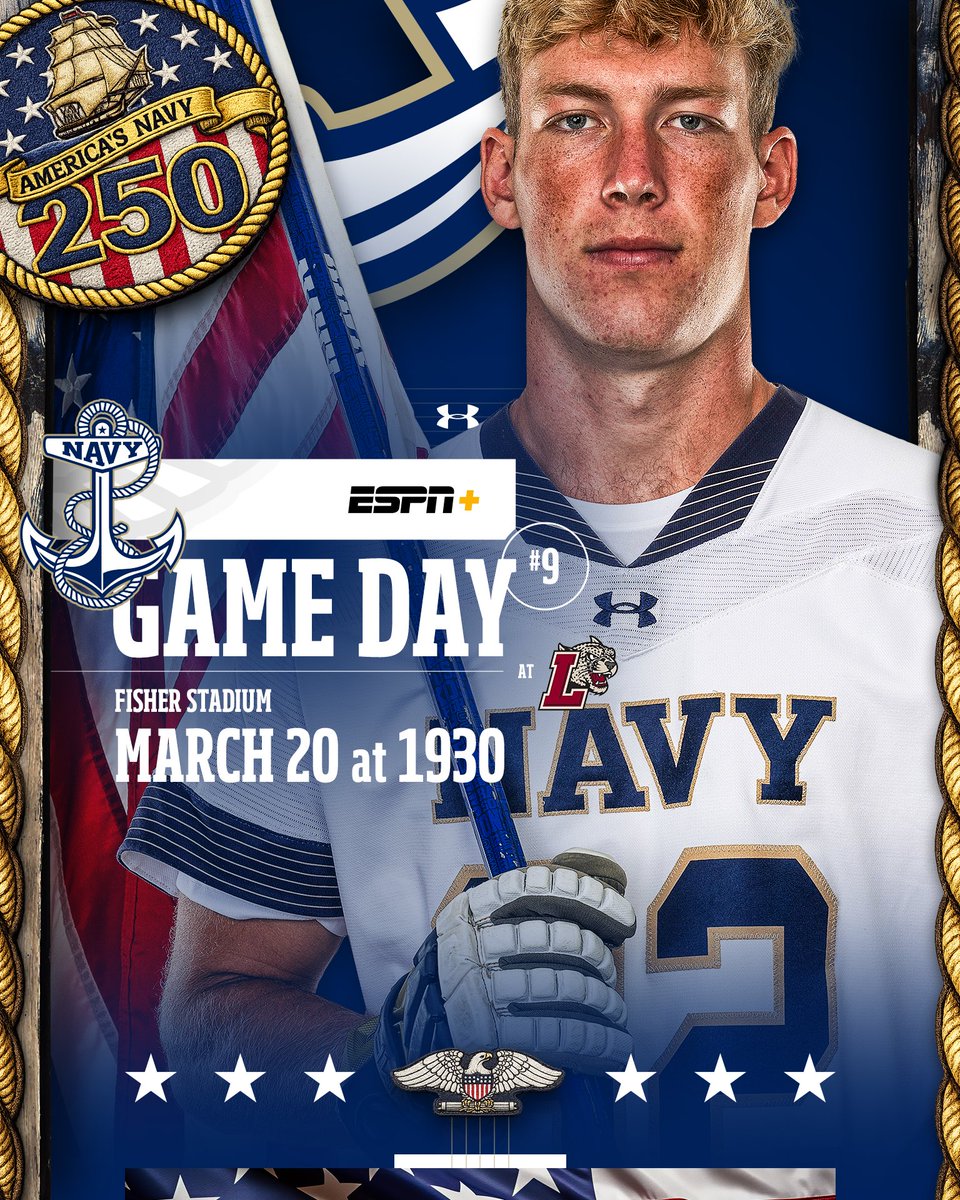 Navy Men's Lacrosse tweet media