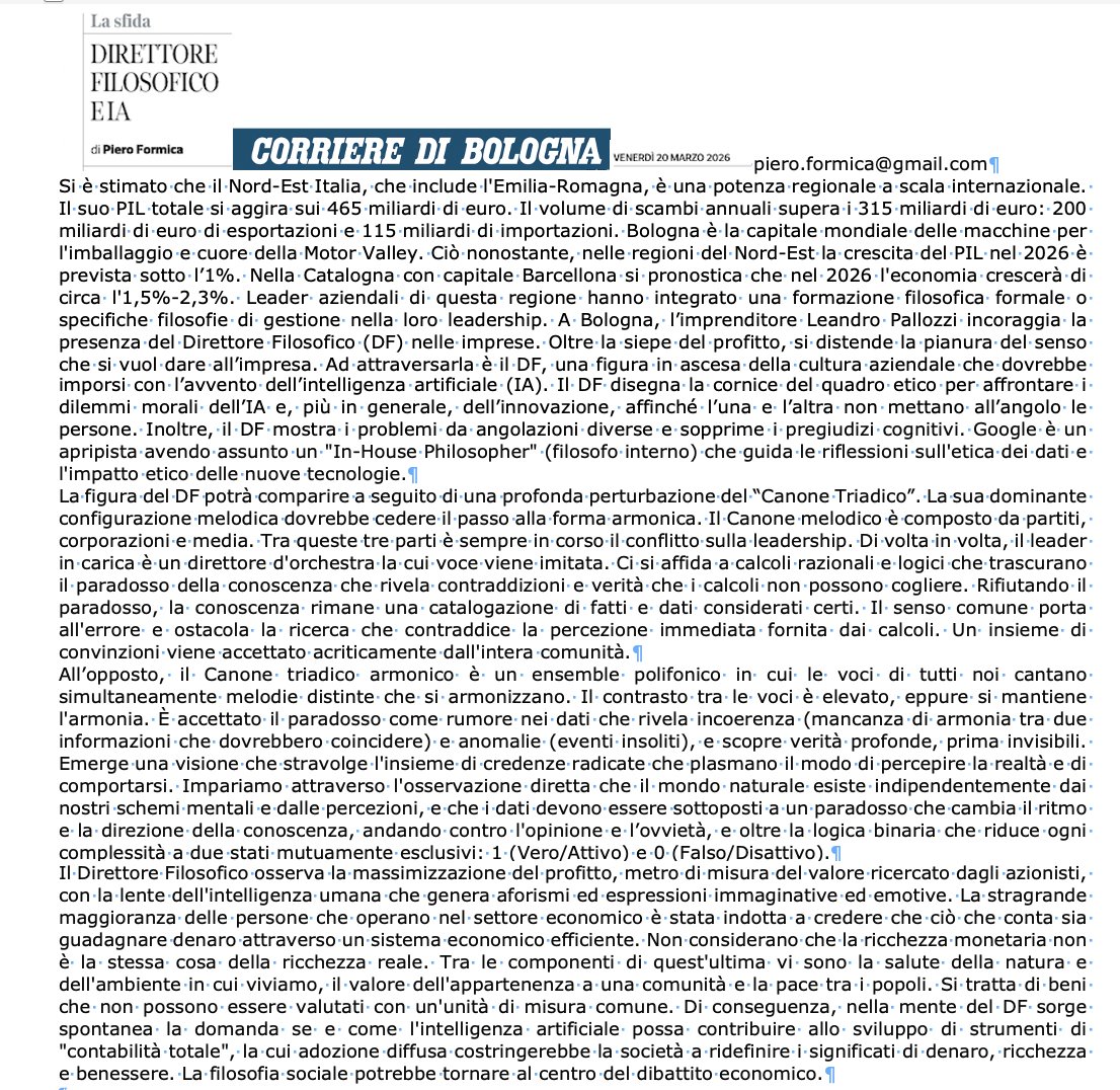 PIERO FORMICA tweet media