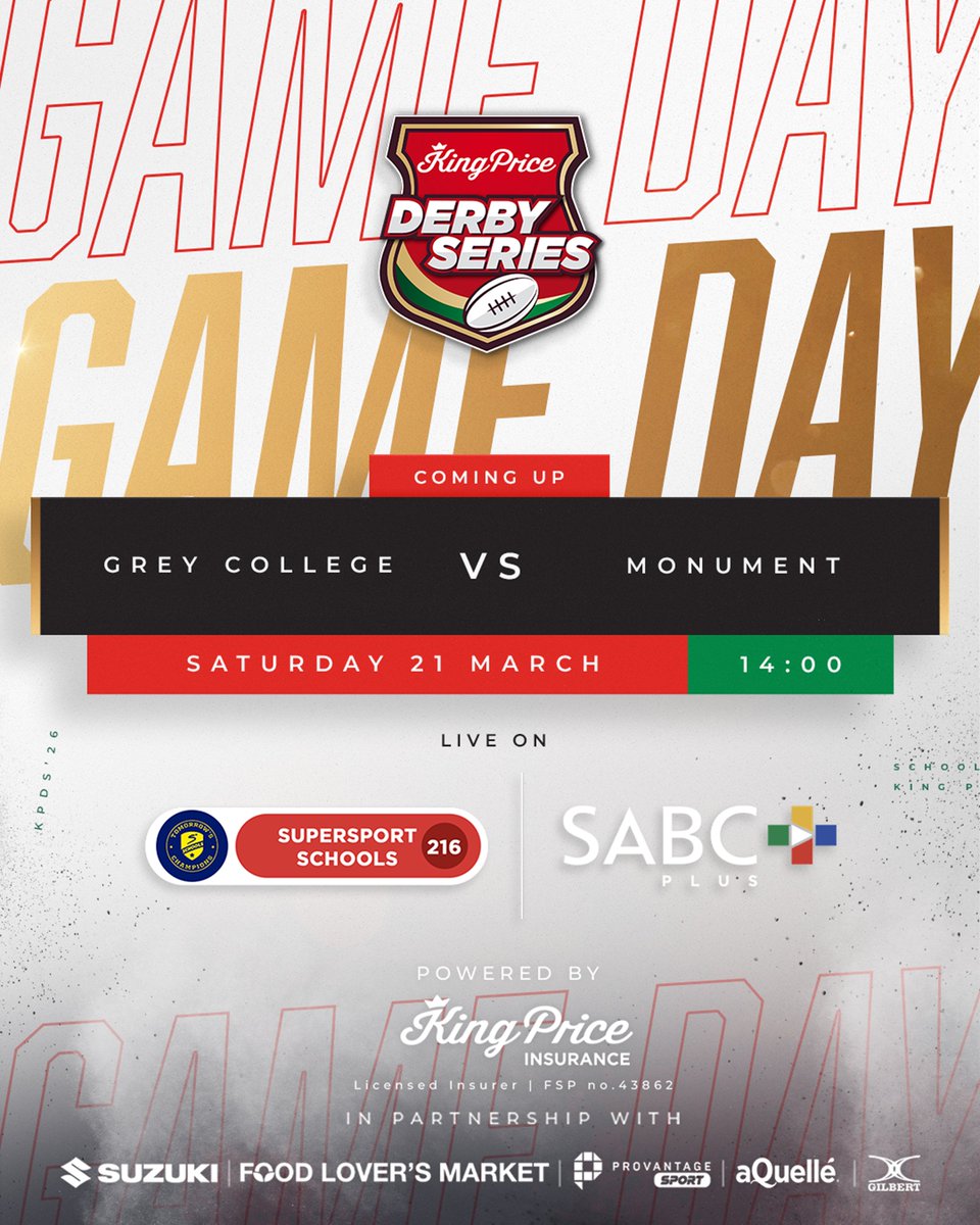 King Price Schools Rugby Derby Series tweet media