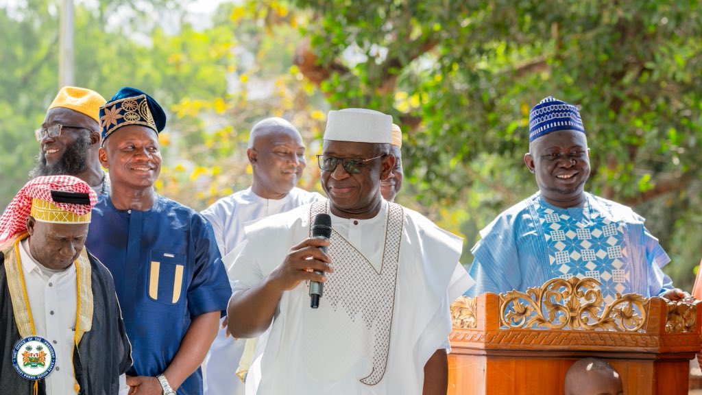 Julius Maada Bio tweet media