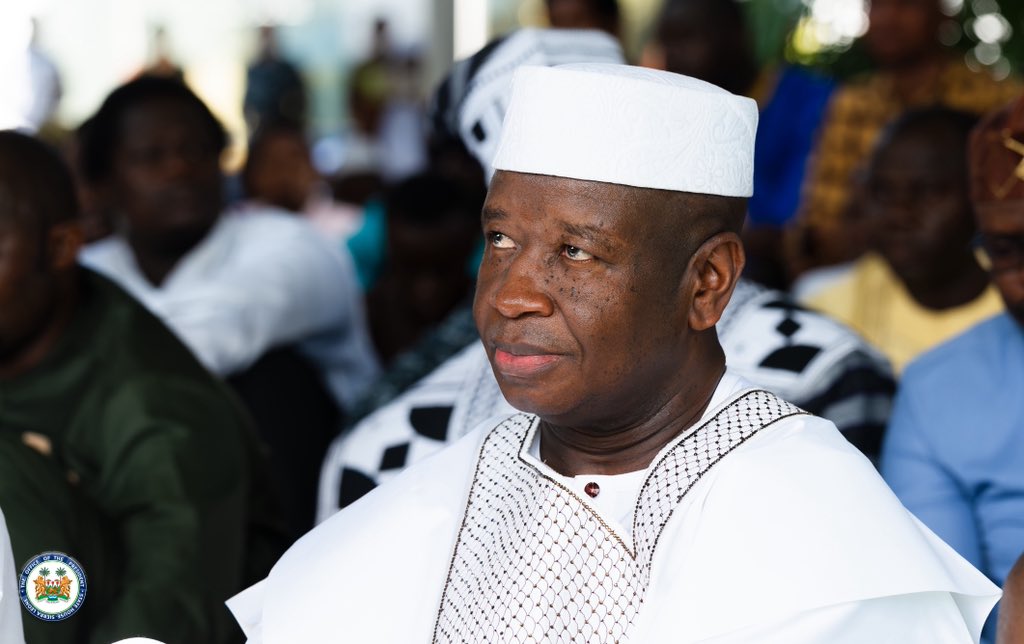 Julius Maada Bio tweet media