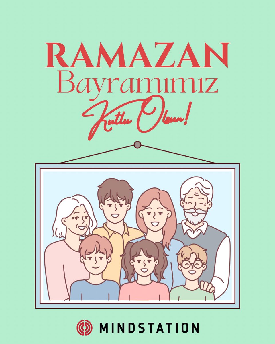 mindstationtr's tweet photo. Herkese sevdikleriyle birlikte sağlık ve mutlulukla dolu bir bayram diliyoruz. Ramazan Bayramımız mübarek olsun ✨ https://t.co/jgkRsSRplO