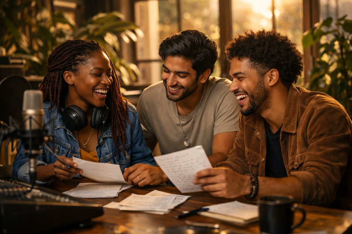 SaintinyVoices's tweet image. Every city has a rhythm. From the grit of Brooklyn to the pulse of Lagos, we’re capturing the true melodies of home. It’s more than code-switching; it’s cultural resonance in AI. 🏙️✨

#SoulfulTech #VoiceOverLife #SaintinyVoices