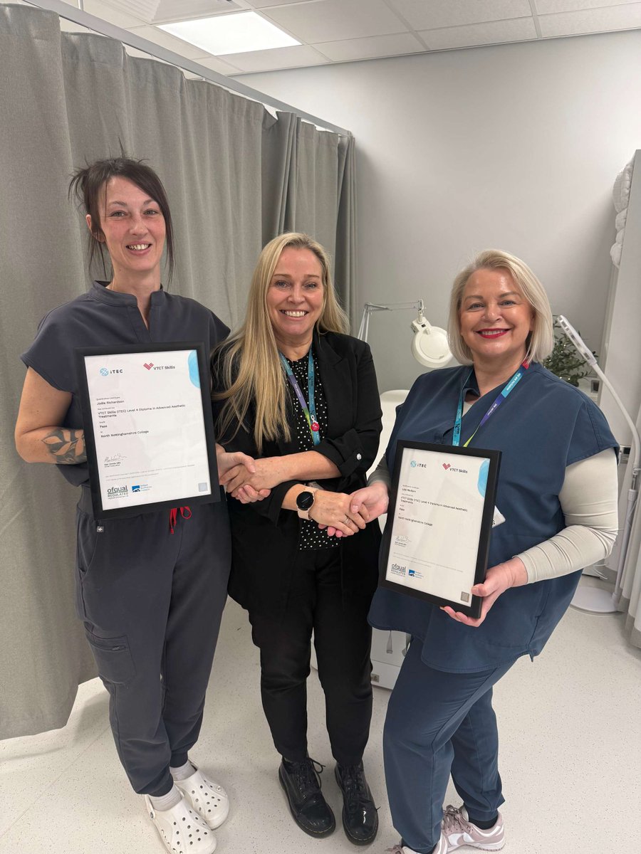 North Notts College tweet media