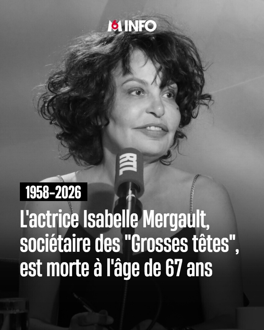Isabelle Mergault nous a quittés, et c’est une immense tristesse.

J’adorais son intelligence, son insolence, sa liberté de ton, cette façon rare d’être à la fois drôle, vive, tendre et profondément singulière. 

Elle avait ce talent précieux qu’ont les vrais esprits : faire rire
