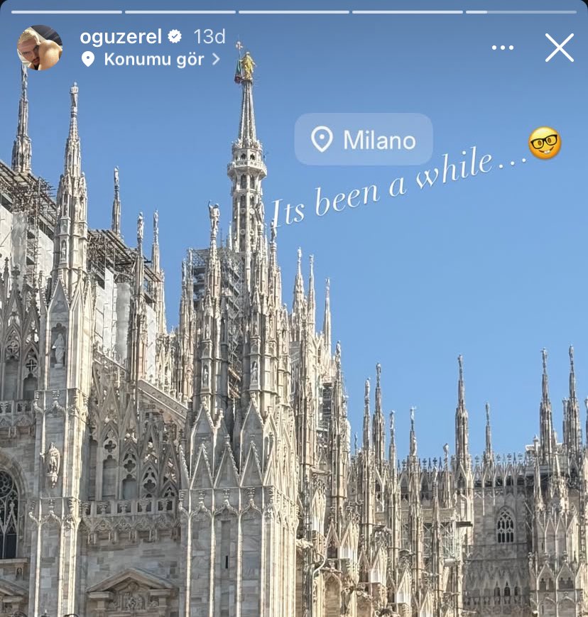 ayyy çok heyzannnn afroşum milano’dan bi bayram postu gelir mi hayatım