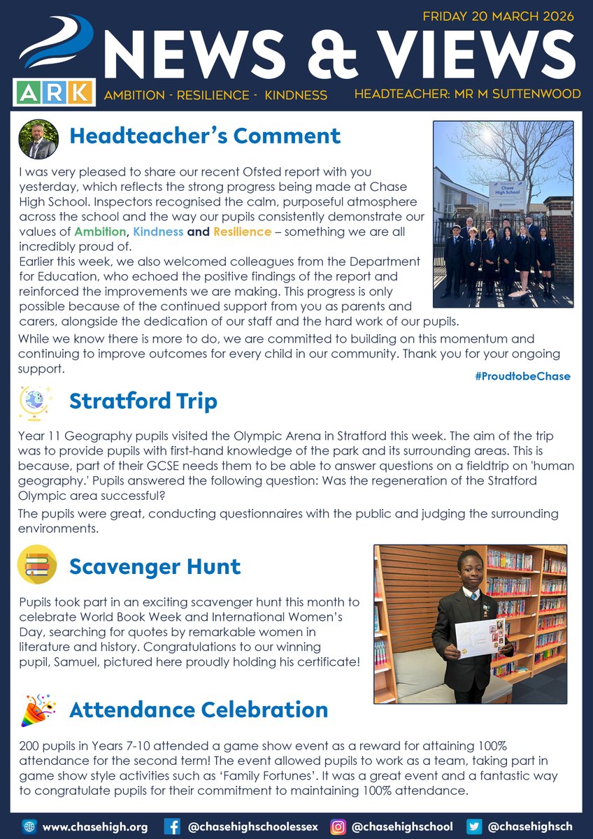 Chase High School tweet media