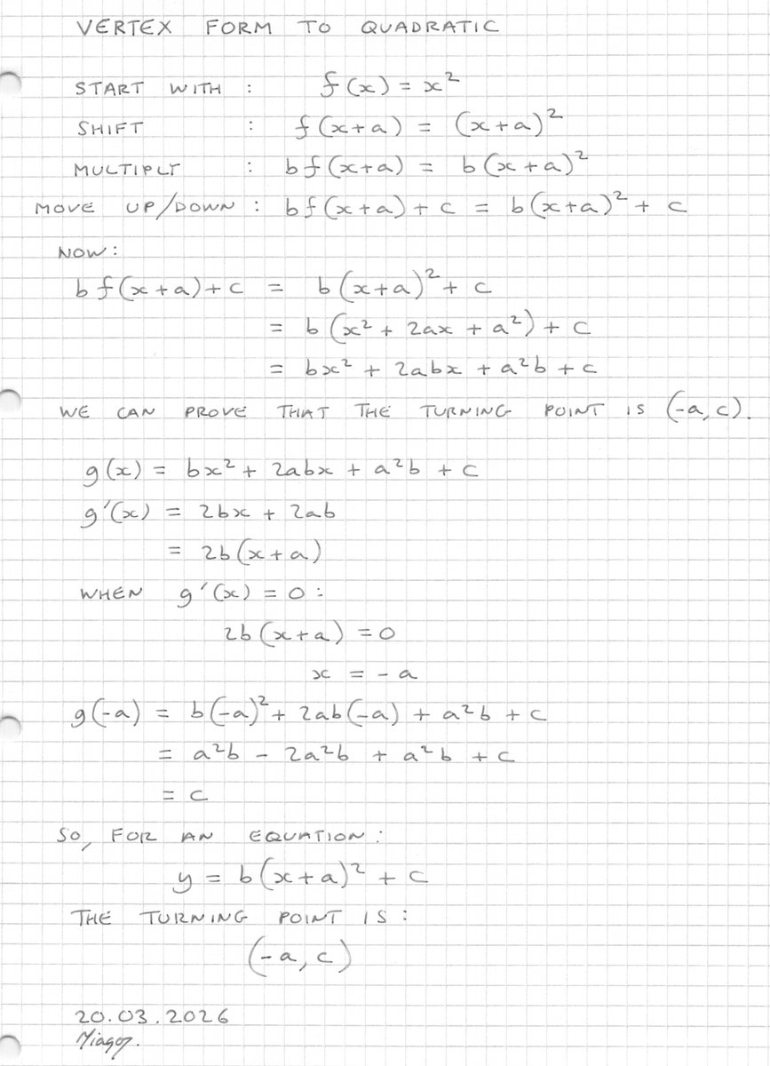Mathematics Proofs: GCSE & A-Level tweet media