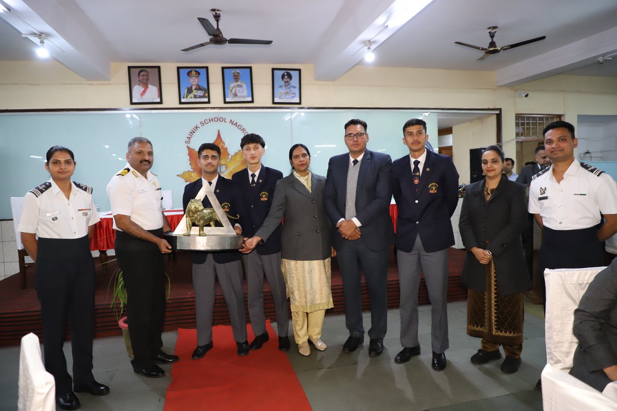 Sainik School Nagrota tweet media