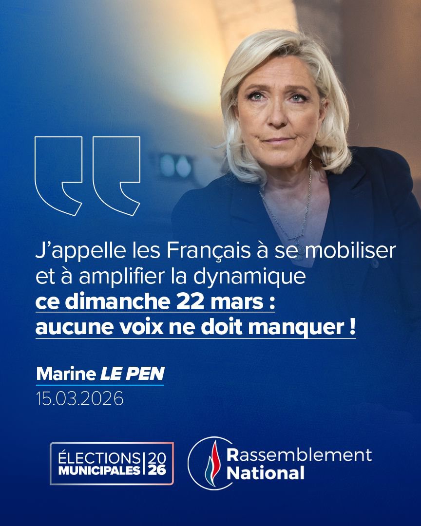 Tous avec le RN tweet media