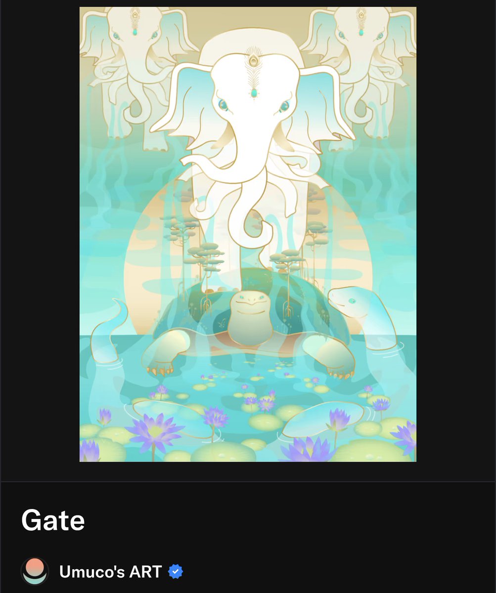 ﹉
猫森うむこさんの
【春分祭】
NFTをお迎えさせて頂きました！
感謝です！🌿✨

「Gate」

-Yaoyorozu-
Umuco's ART 
#umuco 
﹍