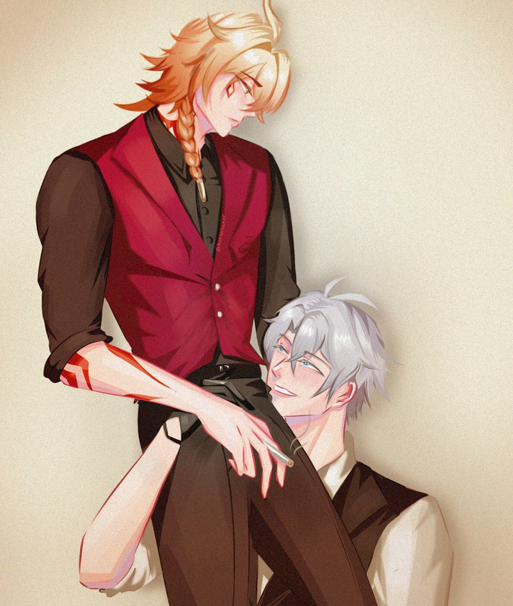 hertalicker's tweet photo. 'Let's take a picture, dei !' ☀️🍷
#phaidei #phainon #mydei https://t.co/mSu9qQrA05
