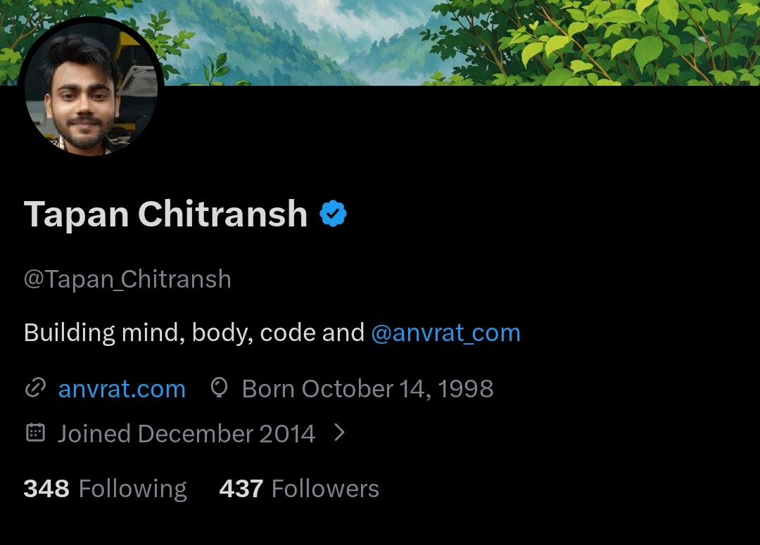 Tapan Chitransh tweet media