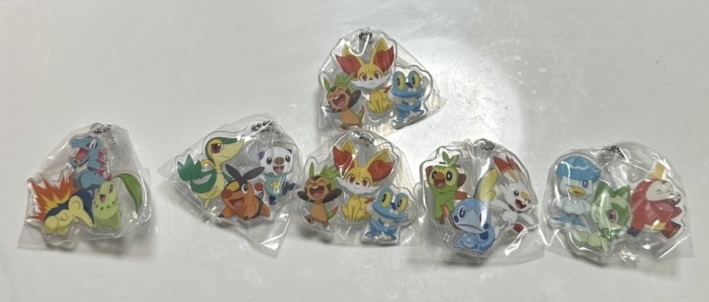North_tune618's tweet photo. ポケモン　旅立ちの3匹　アクリルスイング　ガチャ
交換

譲) ジョウト地方、イッシュ地方、カロス地方、ガラル地方、パルデア地方

求)ホウエン地方

まとめて交換できる方優先

大宮〜渋谷間手渡し希望

気軽にお声掛けください🙇🏻‍♀️ https://t.co/CSLoIA6OJ8