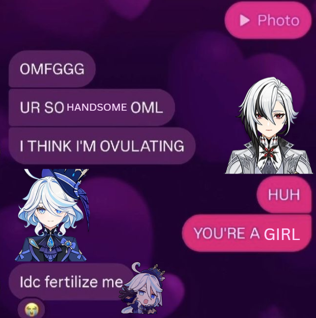 Furina Cat says Meow ❌💧 tweet media