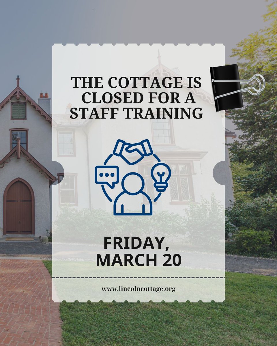 Lincoln's Cottage tweet media