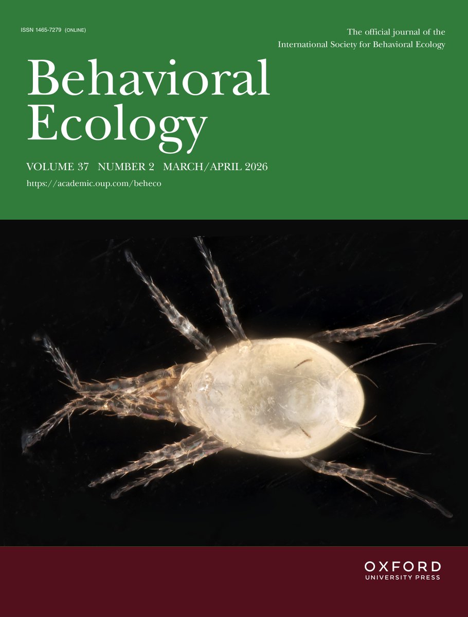 Behavioral Ecology tweet media