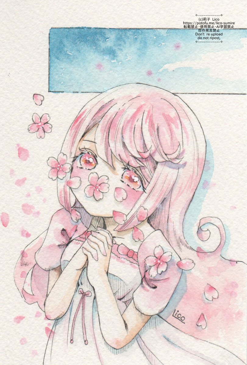 kyalolu_lico's tweet photo. #三連休はフォロワーさんが増えるらしい 
春っぽい絵を集めてみました🌸
心に残れるような優しい世界を目指して。
気に入っていただけますと幸いです。
よろしくお願いします🙇‍♀️ https://t.co/l4kFrh6poW