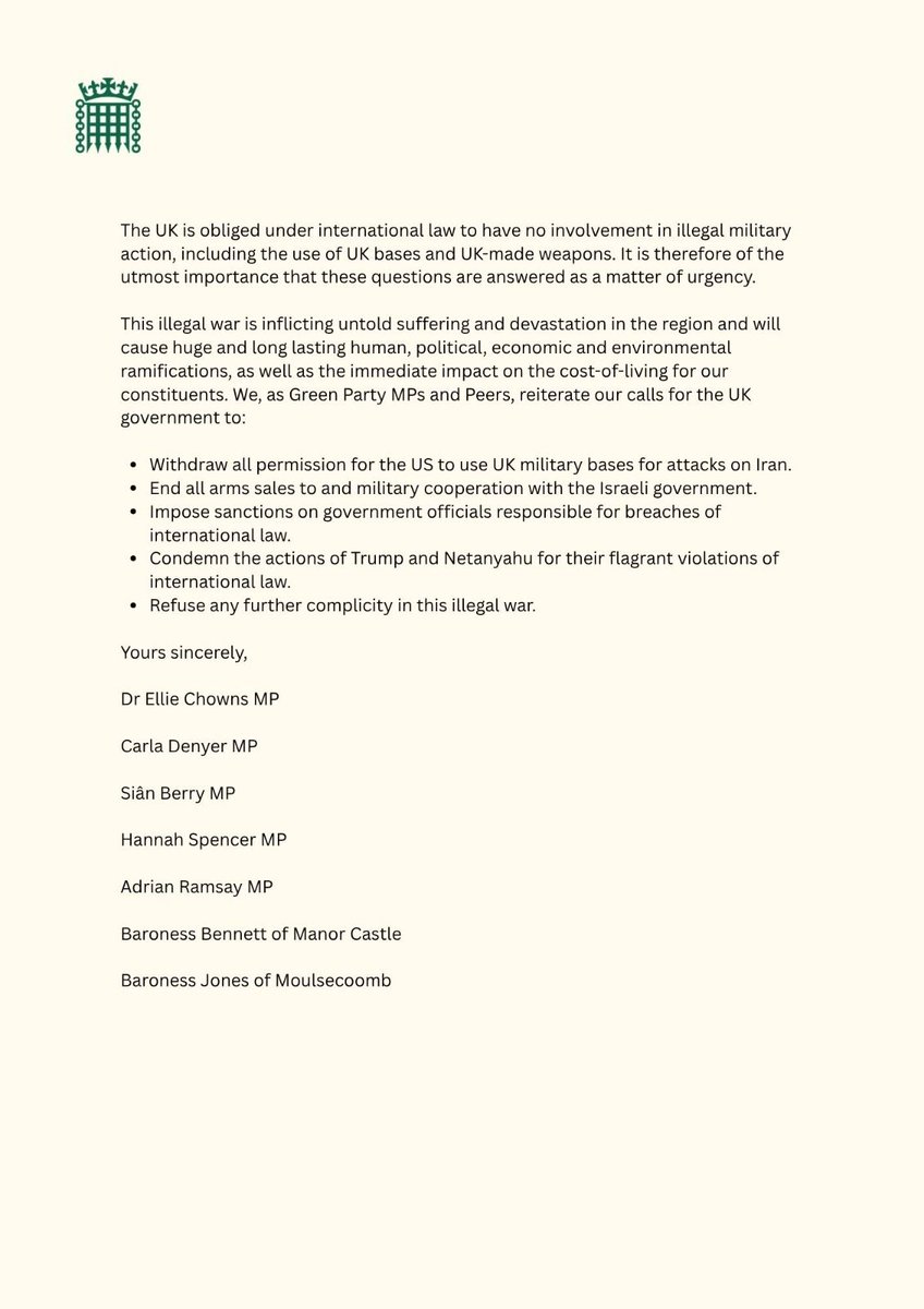 The Green Party tweet media