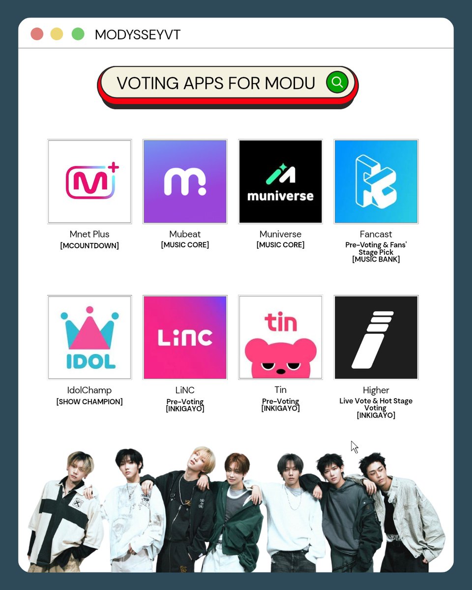 MODYSSEY VOTING TEAM tweet media