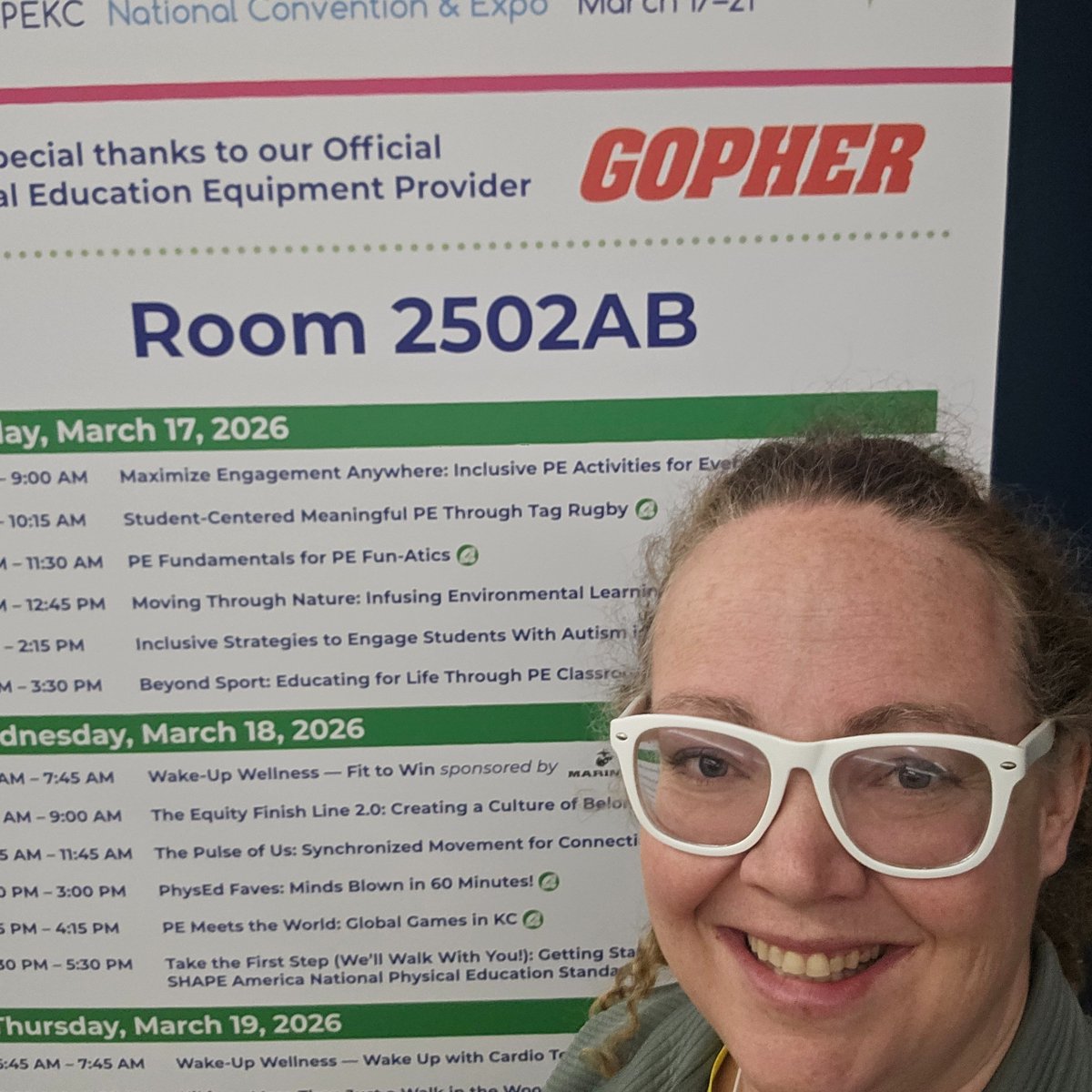 hmgianno26's tweet photo. See you at 245pm-345pm today in ROOM 2502AB for my baseball progression session titled FROM BASICS TO BEYOND: POWERFUL PROGRESSION IN PE! THANK YOU @SHAPEAmericaCEO #powerday @SHAPEAmerica
#bestconference https://t.co/iGmkrOPzWX