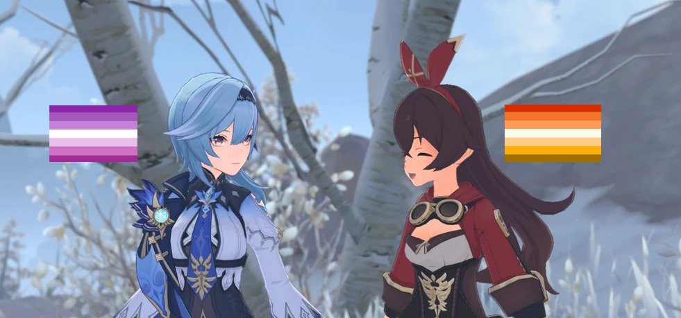 Timely Hoyo Lesbians tweet media