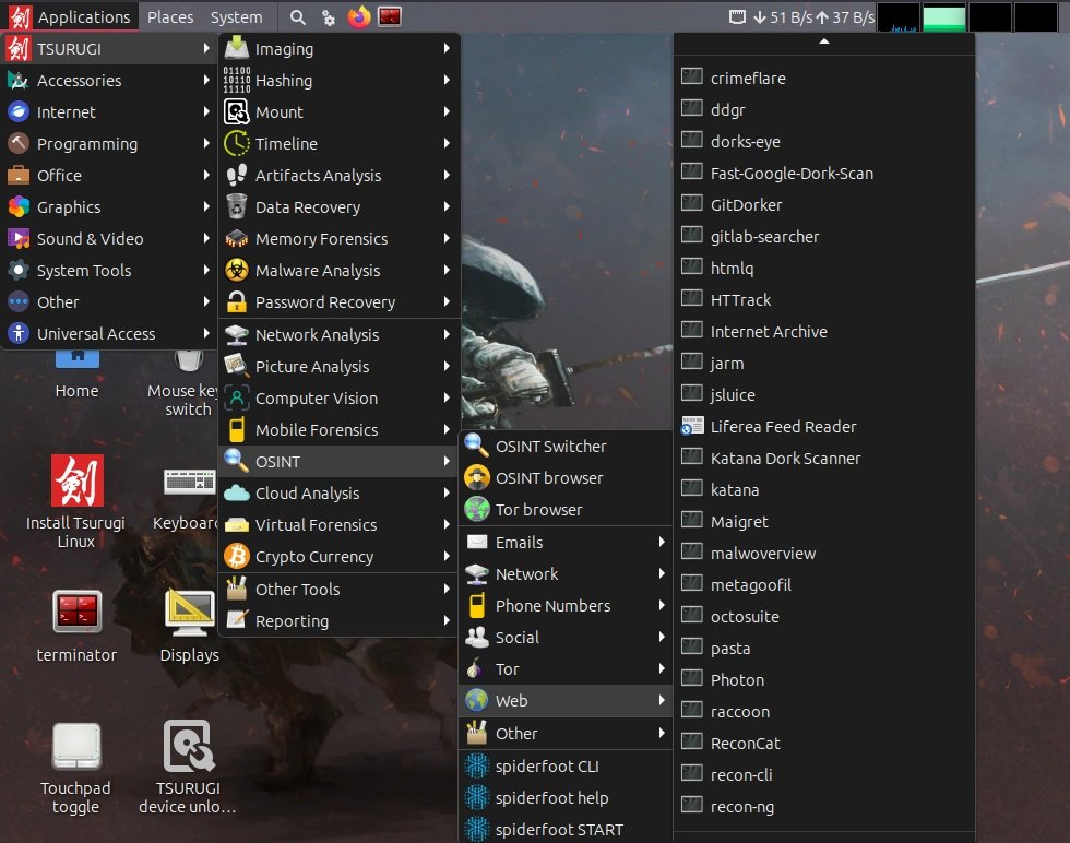 _aircorridor's tweet photo. Every OSINT investigator needs the right operating system! 

Is Tsurugi Linux the best OS for open source intelligence investigations? 

In this article, we break it down from the hacker perspective:
https://t.co/nEWOHftRJ7
@three_cube @DI0256 @co11ateral https://t.co/gqctVqdFOV