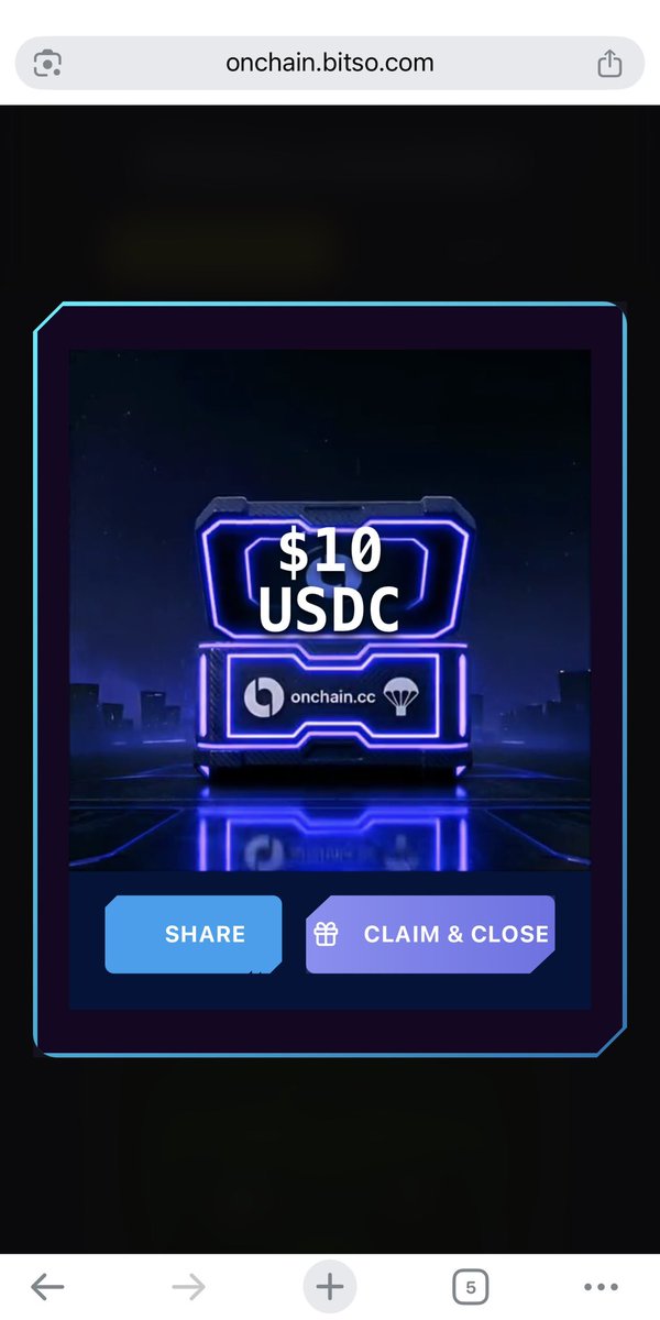 Fresh lootbox quests on <a href="/BitsoOnchain/">Onchain.cc</a> 
-Burnt $9
-Won $45
There are 2 golden lootboxes to be found with $500 USDC inside
Good tek here is how it works
👇👇👇👇👇👇👇👇👇