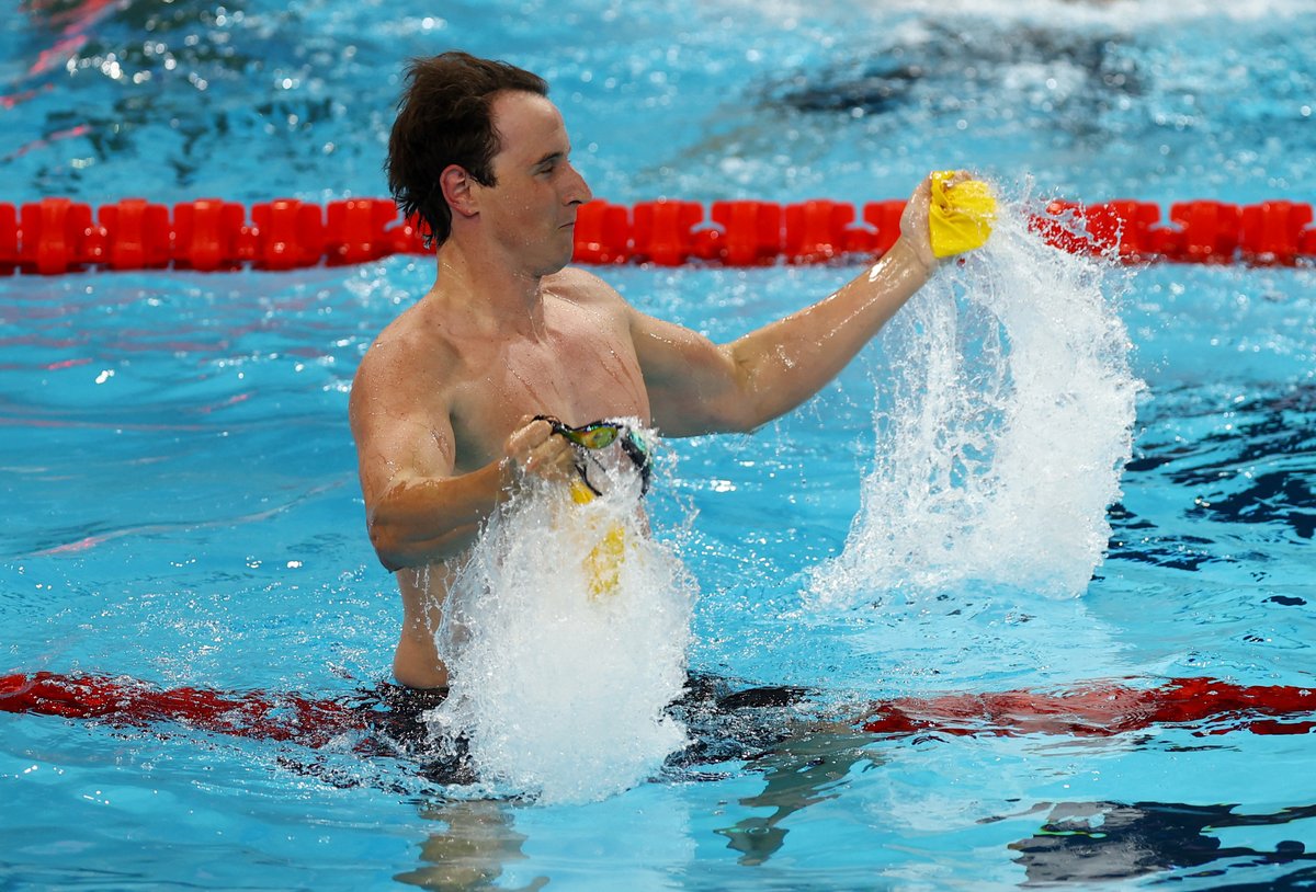 geglobo's tweet photo. Australiano quebra recorde mundial de Cesar Cielo nos 50m livre

Cameron McEvoy nada 20s88 nos 50m livre no Aberto da China e quebra o recorde mundial de Cesar Cielo, que era 20s91 e estava vigente há mais de 16 anos, desde dezembro de 2009 ➡️ https://t.co/UJknzmg41m

📸 Reuters