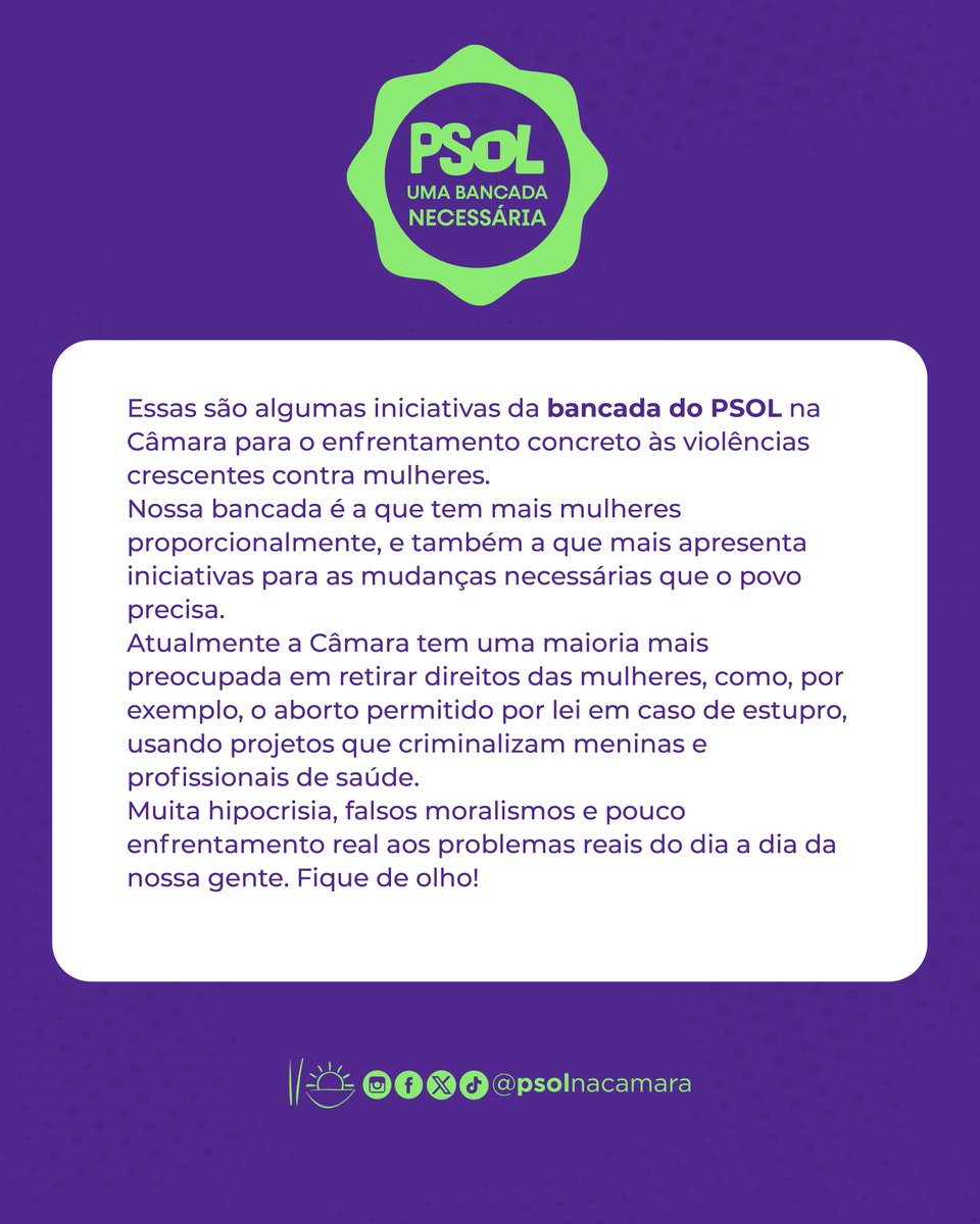 PSOL na Câmara tweet media