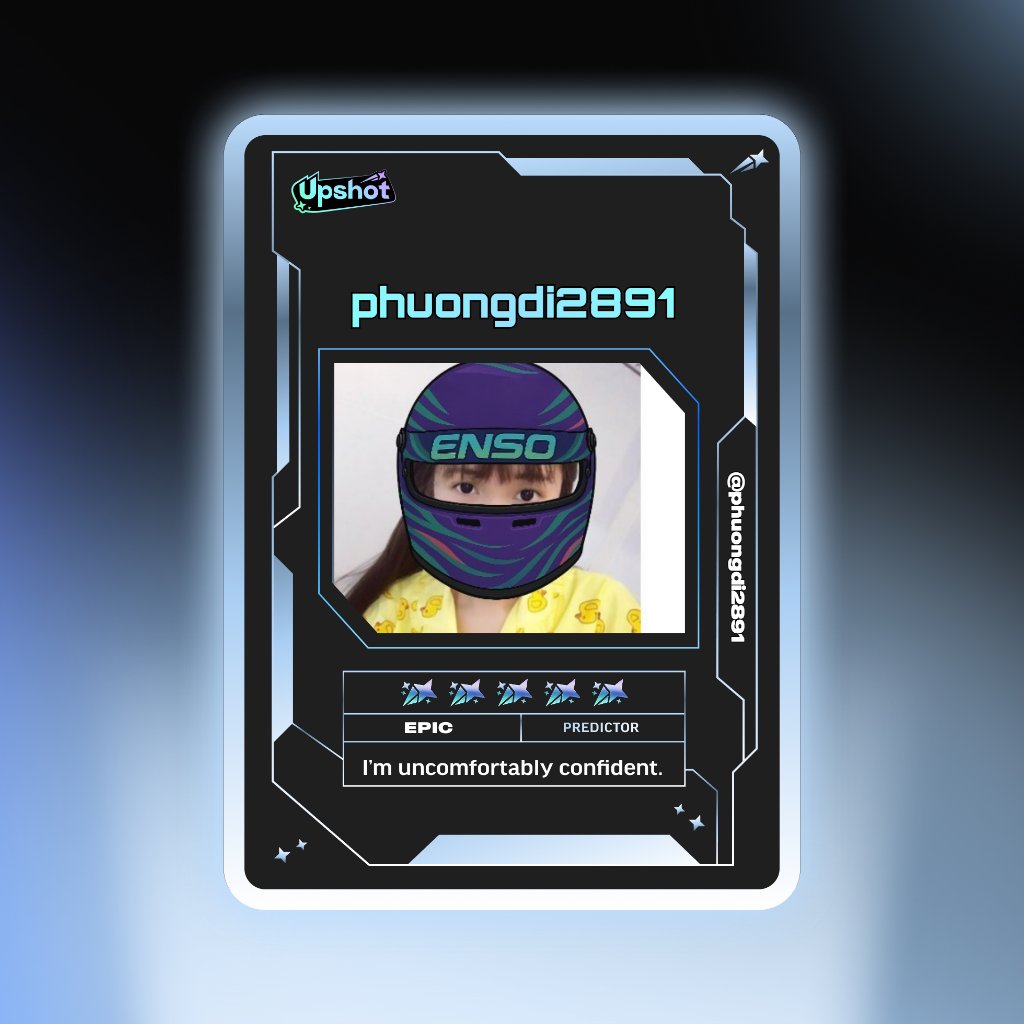 Just ripped my Predictor Card!

Ready to claim instant cash prizes, free packs and more.

Welcome to Prediction Play on <a href="/upshot_cards/">Upshot</a>

Your turn
upshot.cards/?code=7c5ea310