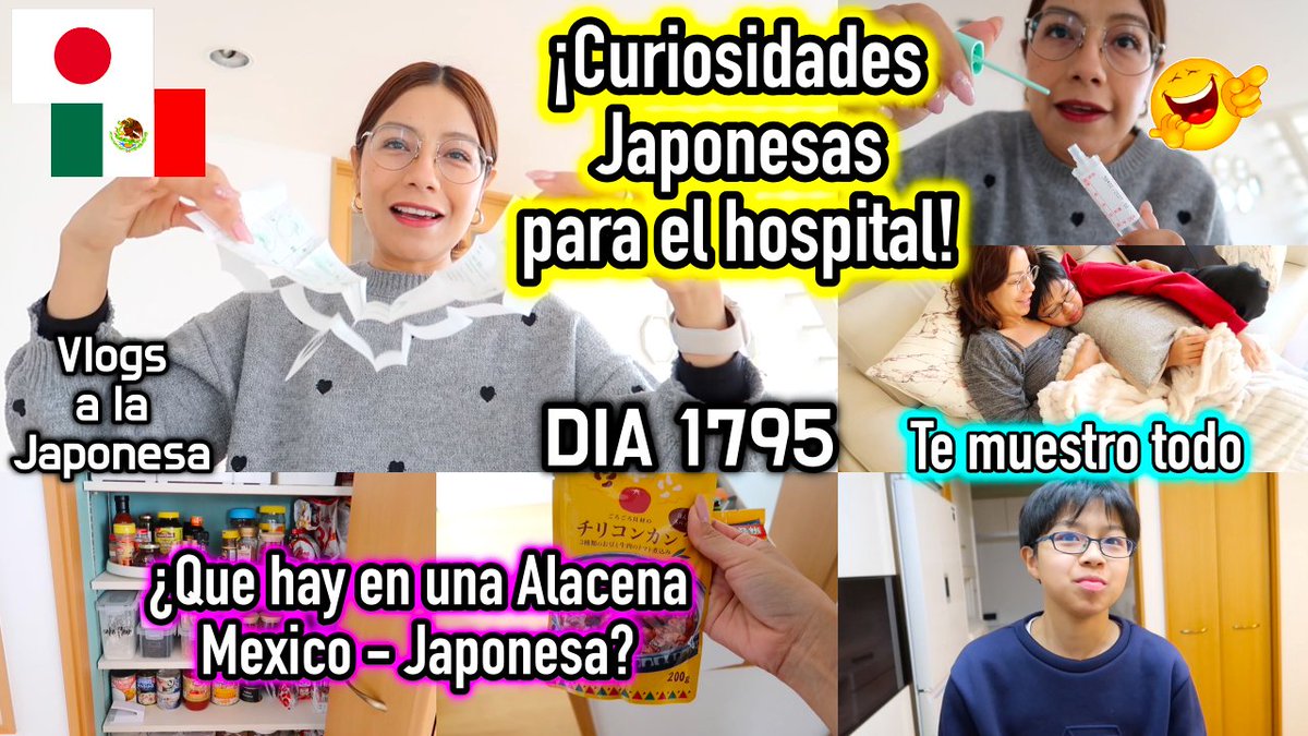 SanRuti's tweet image. Último video de la semanita, espero que disfruten mucho su fin y si están aburridos hay varios videos en el Canal jajajaja!

✨CURIOSIDADES JAPONESAS Piensan en Todo 😂🇯🇵 + Alacena MEXICO-JAPONESA - Ruthi San✨

🔛 youtu.be/-pH2lwmY6KI

#japon #vlogs #familia #vidadiaria