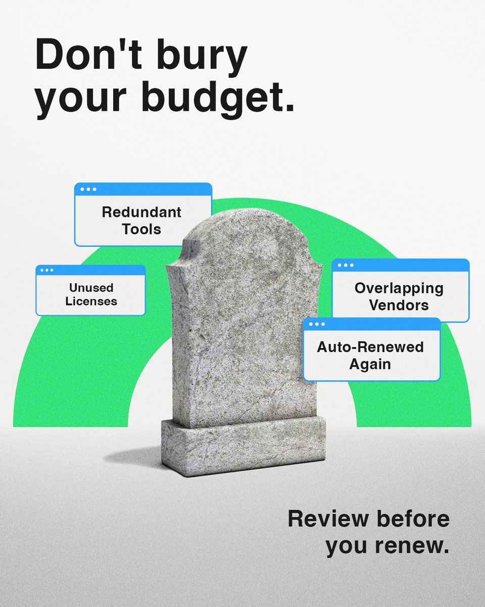 ITHealthPartner's tweet image. Renewals are a silent cost—auto-pay keeps “just okay” tools around.

Review annually. Simplify before you scale.

Make sure every tool still earns its place.

Costs creeping up? Message us. #SmartSpending #ITStrategy