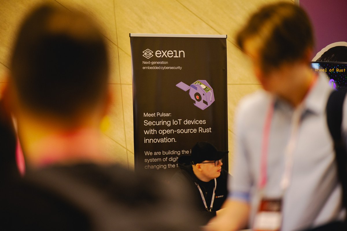 rustikonconf's tweet photo. Our Sponsor @Exein_io's team is happy to welcome you to their booth!

Don't hesitate to stop by and have a chat 🦀 https://t.co/w8CH80aBmK