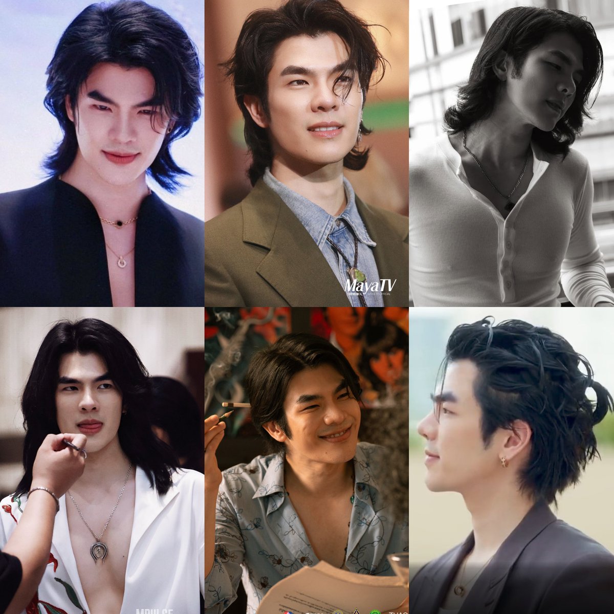 It's insane how good they look with long hair 😩