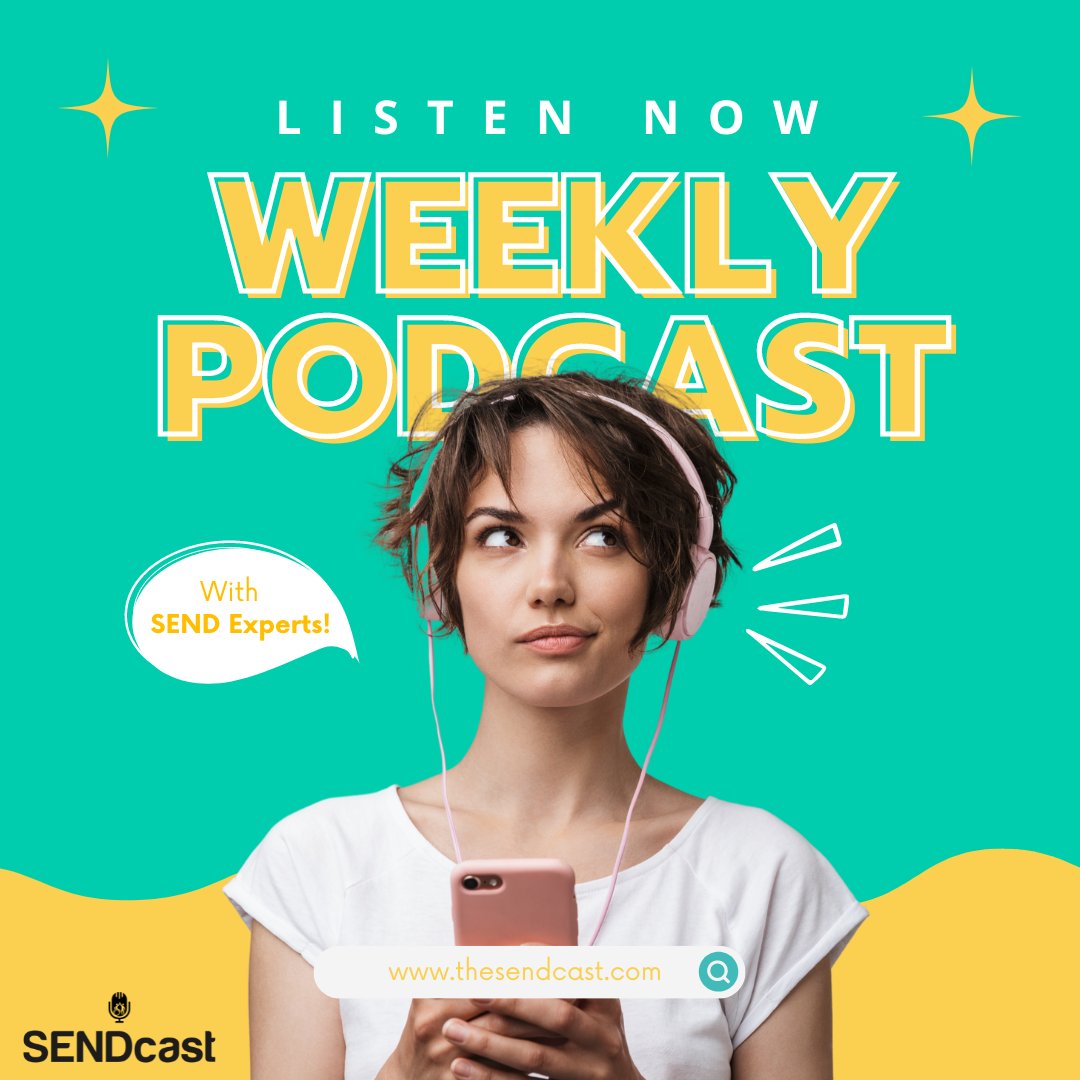 Evisense's tweet photo. Love podcasts? Looking to learn more about SEND, best practices &amp; information from experts in their field? New episode every week - listen here 🎧 https://t.co/54PgNDdgfs #podcast #send #teachers #parents https://t.co/Zxy3lkhtyM